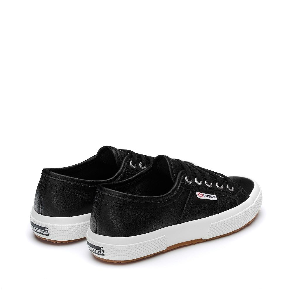 Superga 2750 Black Sneakers - Men's Sneakers USA | US6846329